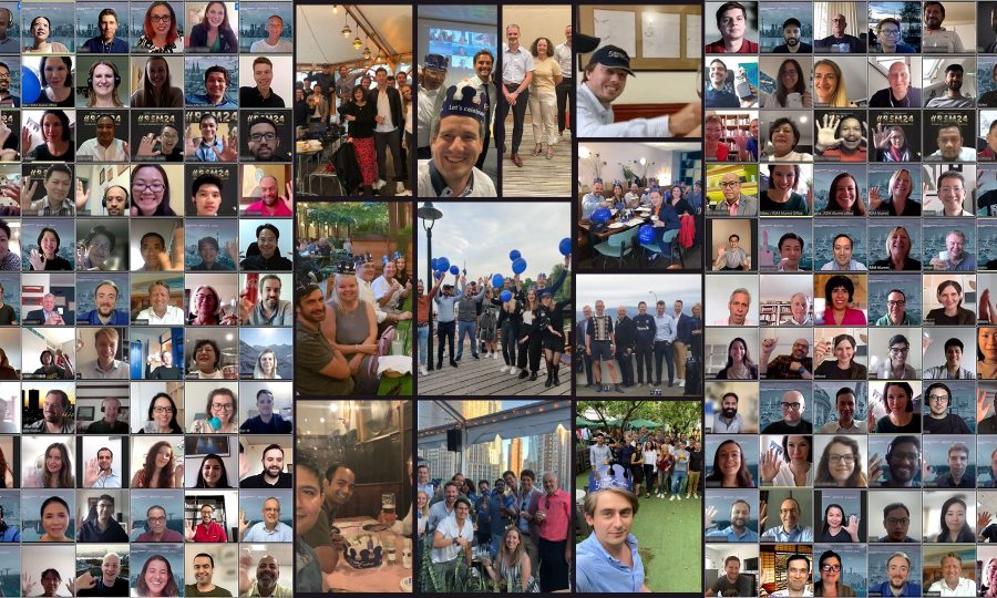 A collage of pictures from RSM24 events