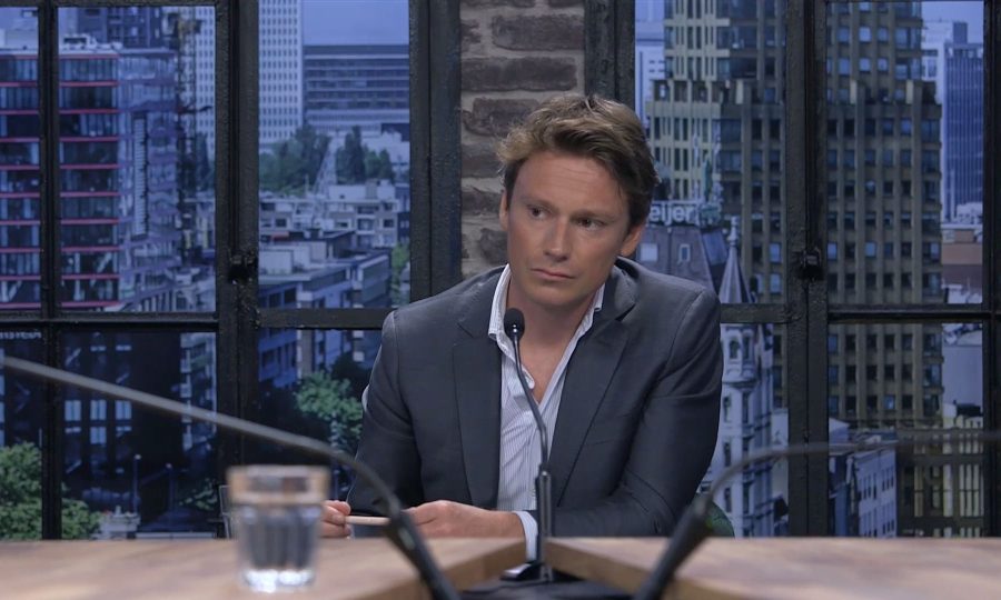 A picture of Sander Schimmelpenninck, host of Erasmus Success Talks