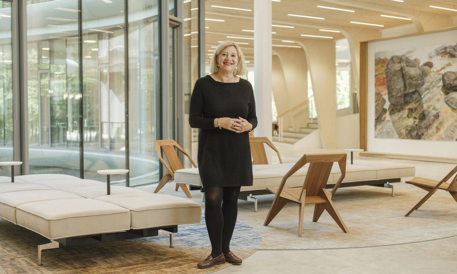 Portrait of Pauline Bieringa, director/managing girector Triodos Bank